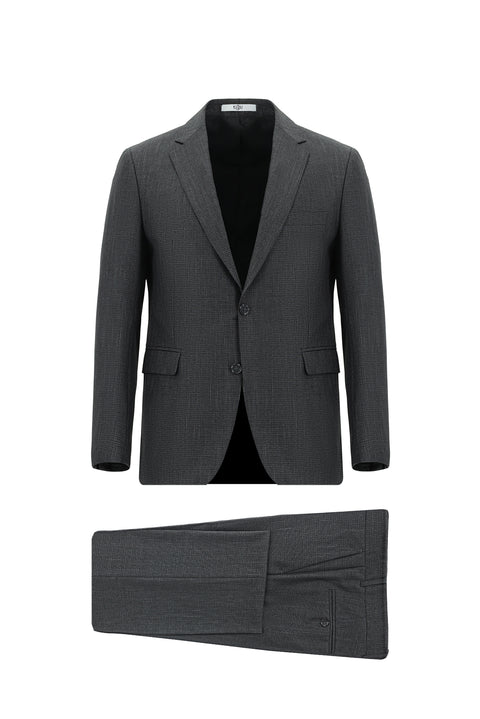 Medium Anthracite 7 Drop Slim Fit Suit