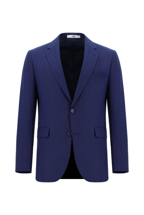 Light Navy Blue 7 Drop Slim Fit Narrow Cut Suit