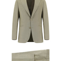 Camel 6 Drop Regular Fit Standard Cut Suit