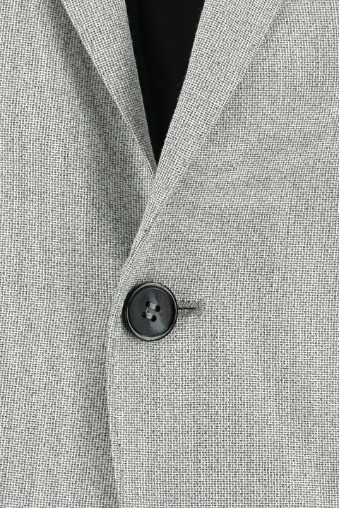 Light Gray 6 Drop Regular Fit Standard Cut Patterned Suit