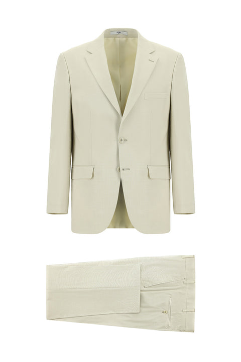 Stone 4 Drop Relaxed Fit Patterned Suit