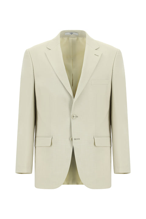 Stone 4 Drop Relaxed Fit Patterned Suit