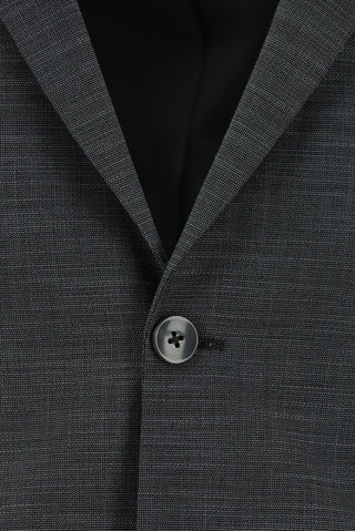  Orta Antrasit 7 Drop Slim Fit Dar Kesim Desenli Takım Elbise