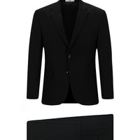 Siyah 7 Drop Slim Fit Dar Kesim Takım Elbise