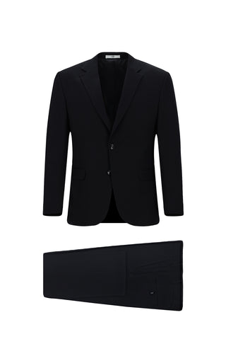  Koyu Lacivert 6 Drop Regular Fit Standart Kesim Takım Elbise