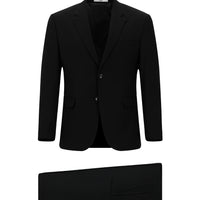 Black 7 Drop Slim Fit Narrow Cut Suit