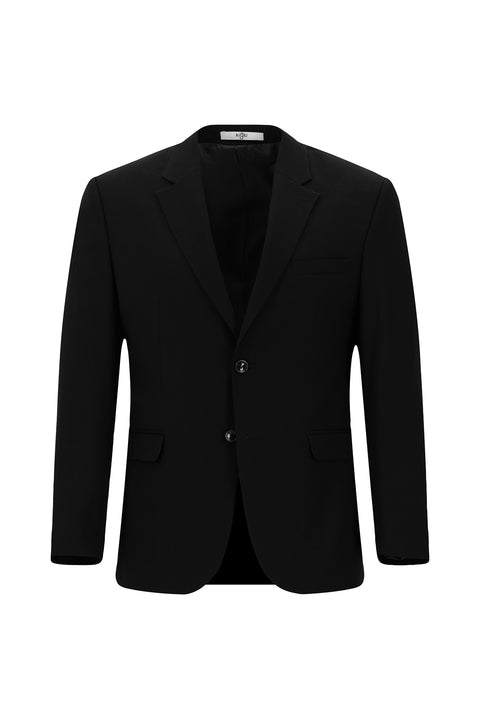 Black 7 Drop Slim Fit Narrow Cut Suit