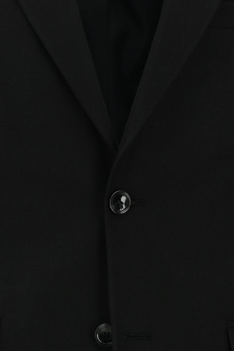 Black 7 Drop Slim Fit Narrow Cut Suit