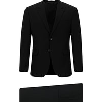 Black 7 Drop Slim Fit Narrow Cut Suit
