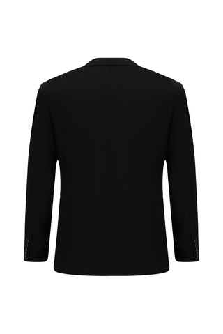  Siyah 7 Drop Slim Fit Dar Kesim Takım Elbise