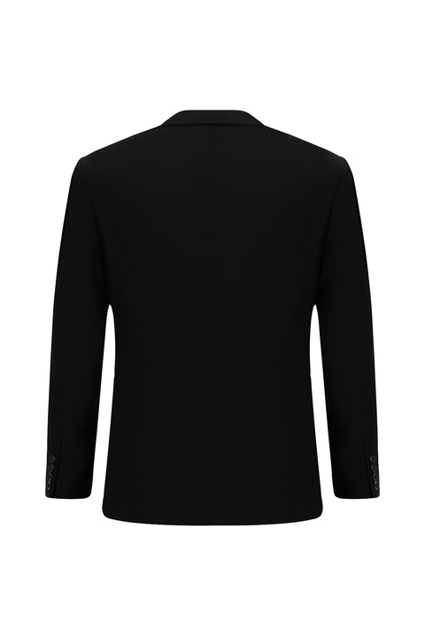 Black 7 Drop Slim Fit Narrow Cut Suit