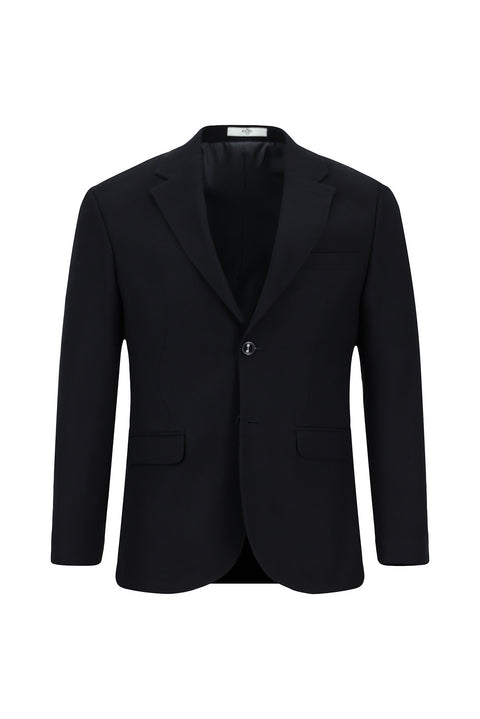 Dark Navy 7 Drop Slim Fit Patterned Suit