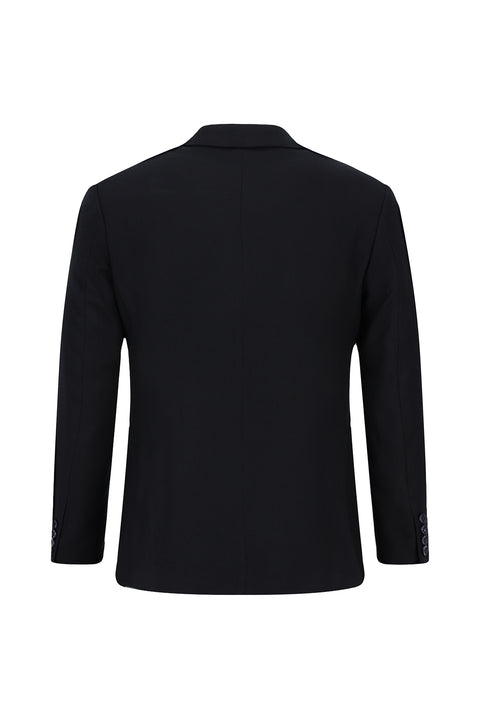 Dark Navy 7 Drop Slim Fit Patterned Suit