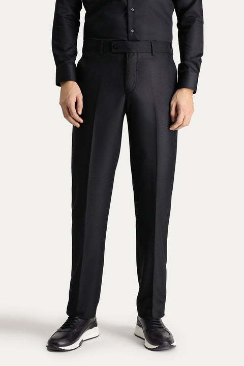 Black 8 Drop Muscle Fit Long Athletic Cut Suit