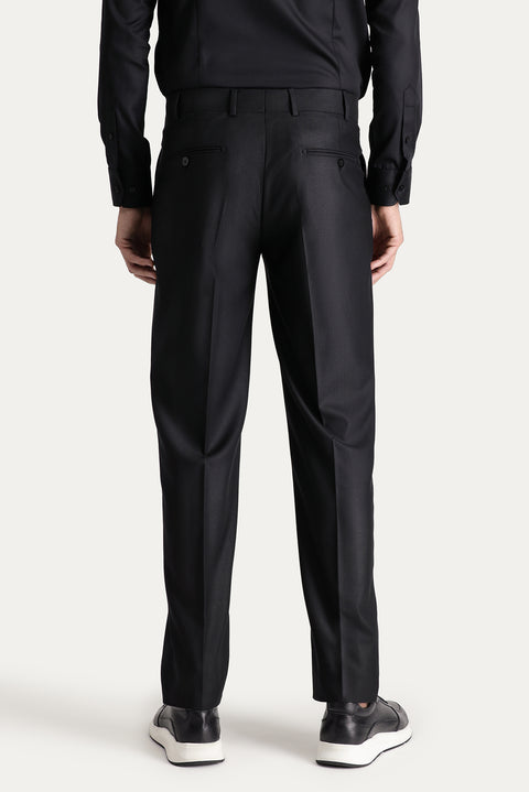 Black 8 Drop Muscle Fit Long Athletic Cut Suit