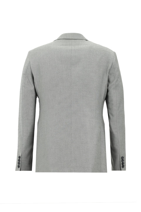 Medium Grey 7 Drop Slim Fit Suit