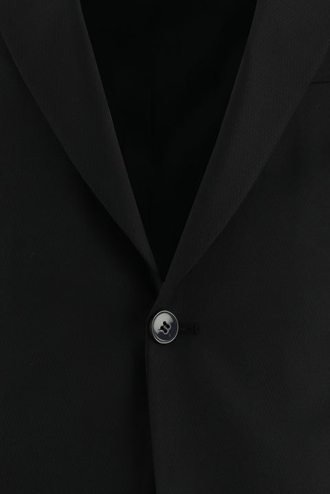 Black 7 Drop Slim Fit Narrow Cut Suit