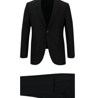 Black 7 Drop Super Slim Fit Extra Narrow Cut Suit