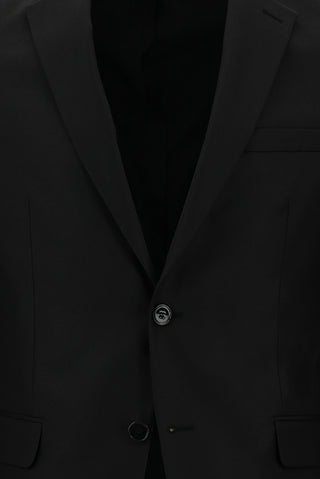  Siyah 7 Drop Slim Fit Dar Kesim Takım Elbise