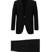 Black 6-Drop Regular Fit Standard Cut Suit