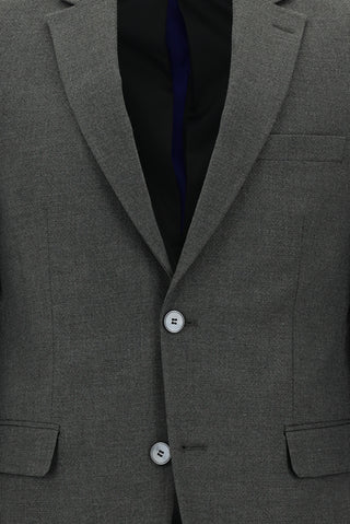 Koyu Füme 7 Drop Slim Fit Dar Kesim Takım Elbise
