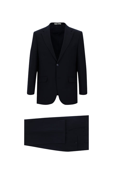 Dark Navy 6 Drop Regular Fit Standard Cut Suit