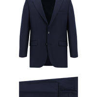 Dark Navy 4-Drop Relaxed Fit Suit