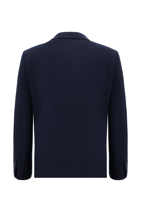 Dark Navy 4-Drop Relaxed Fit Suit