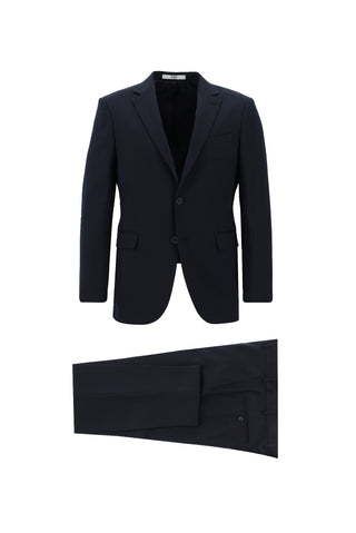  Koyu Lacivert 7 Drop Slim Fit Dar Kesim Takım Elbise