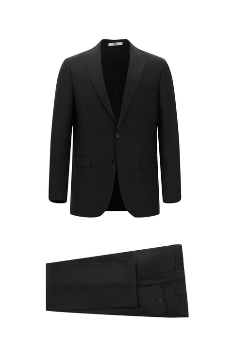 Medium Gray 6-Drop Regular Fit Standard Cut Suit