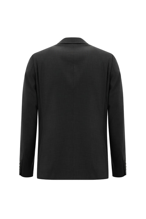 Medium Gray 6-Drop Regular Fit Standard Cut Suit