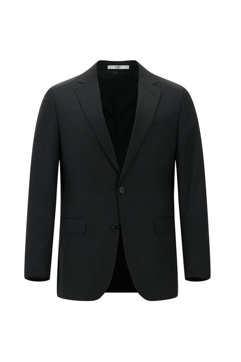 Dark Gray 4-Drop Relaxed Fit Suit