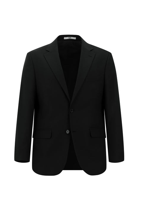Black 8 Drop Muscle Fit Long Athletic Cut Suit