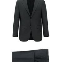 Dark Gray 7 Drop Slim Fit Narrow Cut Suit
