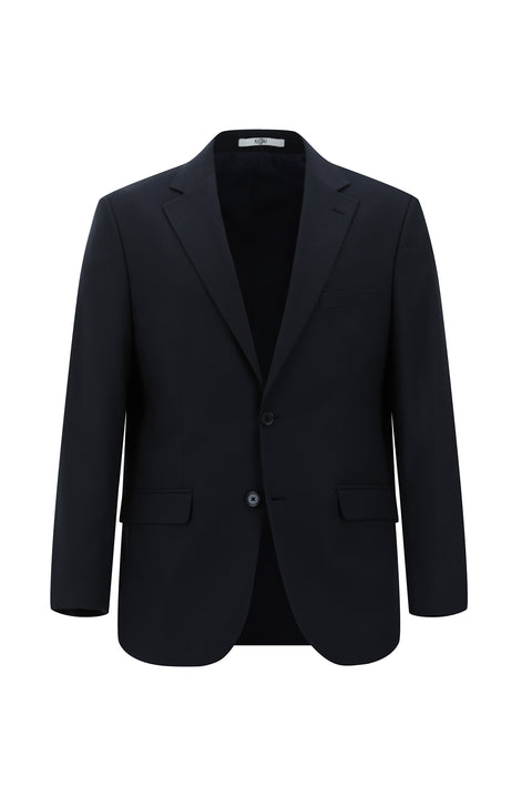 Dark Navy 8-Drop Muscle Fit Long Athletic Suit