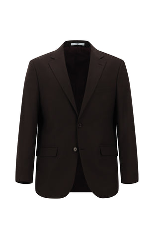  Koyu Bordo 4 Drop Relaxed Fit Rahat Kesim Takım Elbise