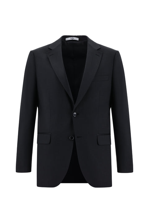 Black 7 Drop Slim Fit Narrow Cut Suit