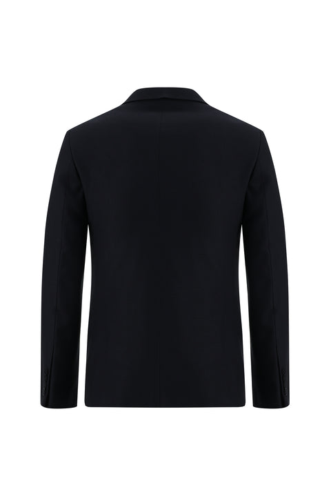 Dark Navy 7 Drop Super Slim Fit Extra Narrow Cut Double-Breasted Suit