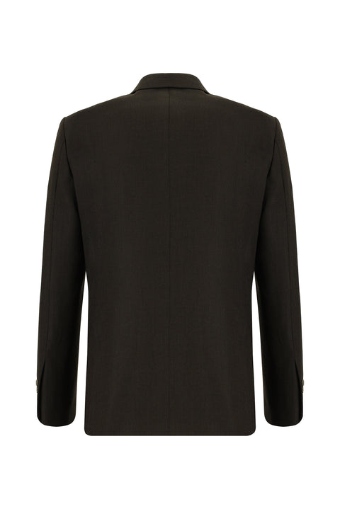 Dark Brown 6 Drop Regular Fit Standard Cut Suit