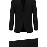 Siyah 7 Drop Slim Fit Dar Kesim Takım Elbise