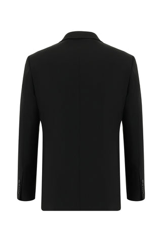  Siyah 7 Drop Slim Fit Dar Kesim Takım Elbise