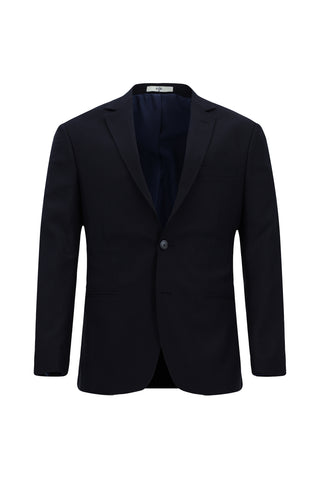  Orta Lacivert 7 Drop Super Slim Fit Eksra Dar Kesim Desenli Takım Elbise