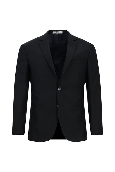 Dark Navy 7 Drop Super Slim Fit Extra Narrow Cut Patterned Suit