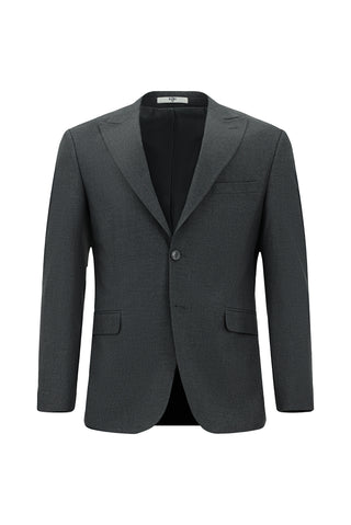  Orta Gri 6 Drop Regular Fit Standart Kesim Takım Elbise