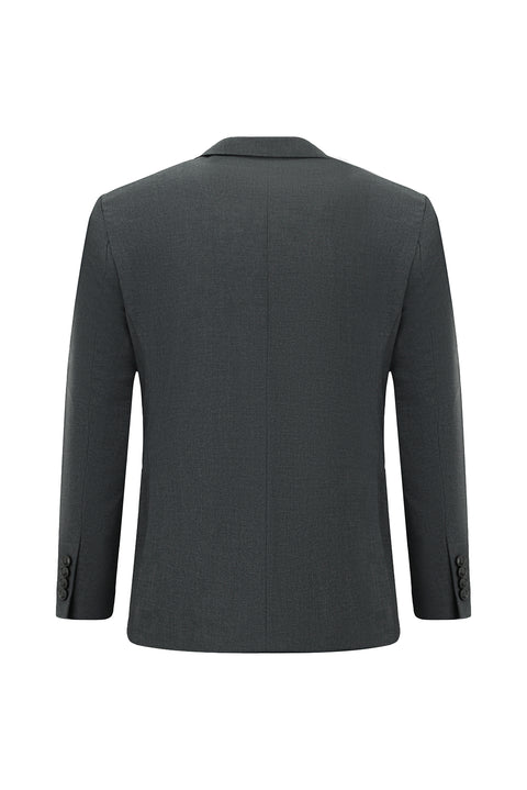 Medium Gray 6 Drop Regular Fit Standard Cut Suit
