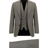 Light Brown 6 Drop Regular Fit Standard Cut Suit with Vest