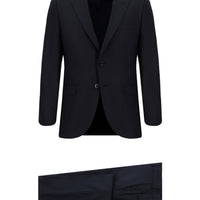 Dark Navy 6 Drop Regular Fit Standard Cut Wool Suit