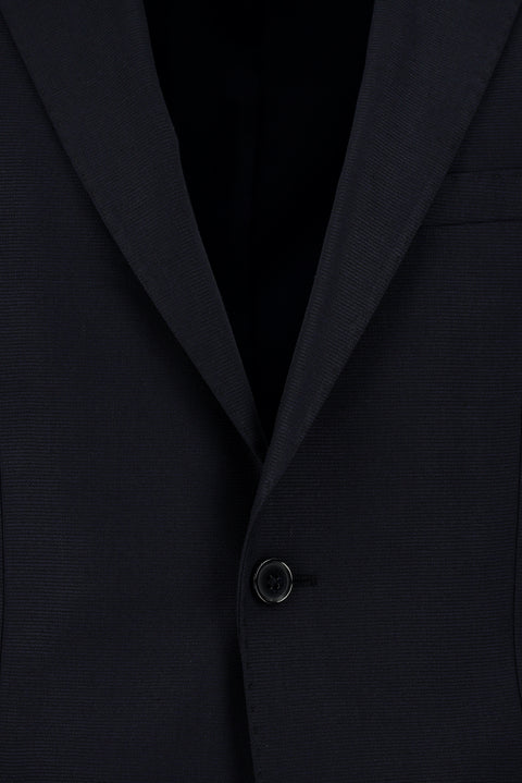 Dark Navy 7 Drop Slim Fit Narrow Cut Wool Suit