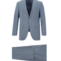 Dark Blue 4-Drop Relaxed Fit Suit
