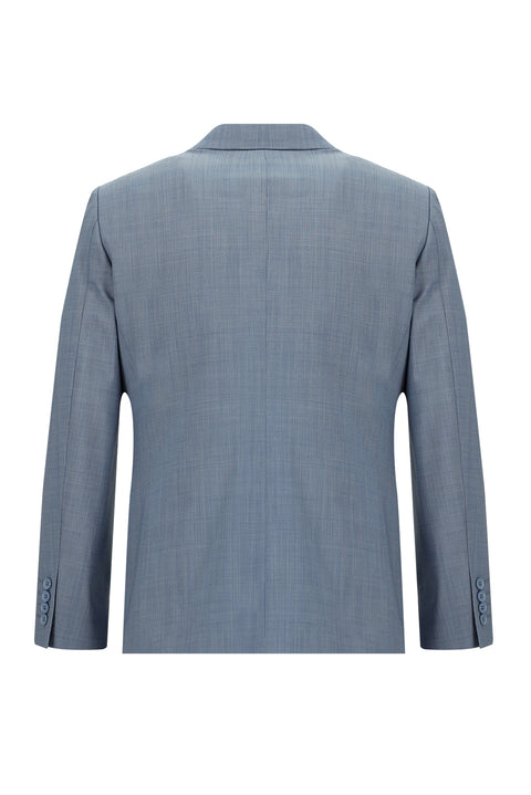 Dark Blue 4-Drop Relaxed Fit Suit